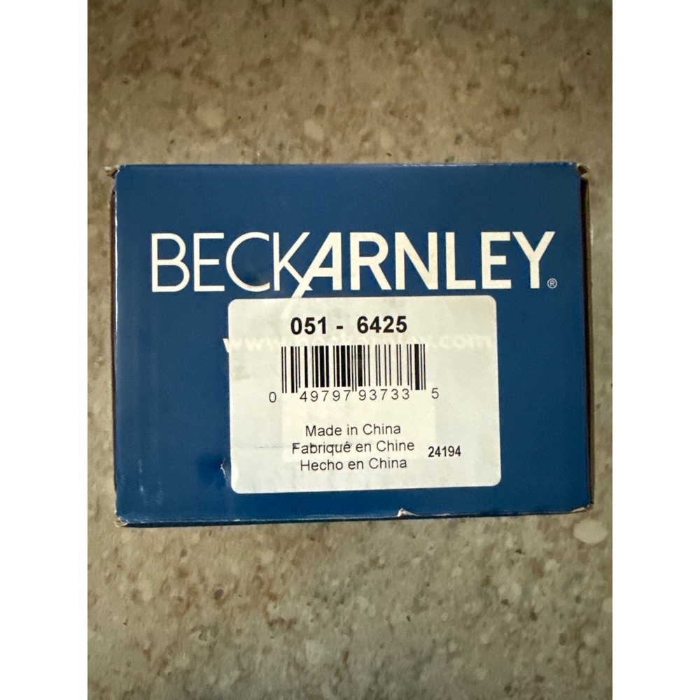 Beck/Arnley‎ 051-6425 Wheel Bearing and Hub Assembly New 103-0504